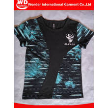 Kundenspezifisches Design, das heißes Großhandels-Rundhals-Mode-Kindert-shirt druckt